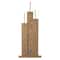 Glitzhome® 36.25" Lighted Wood Patriotic Firecracker Porch Décor